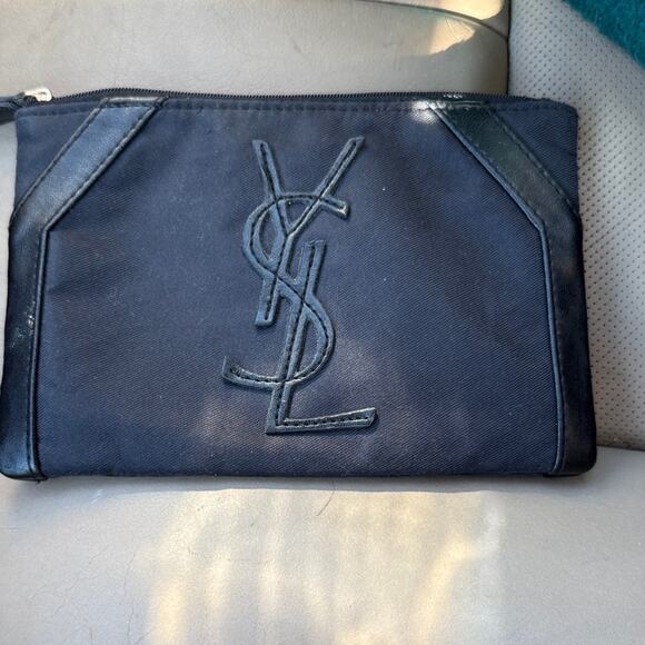 Yves Saint Laurent Fabric Cosmetic Bag - Picture 2 of 4